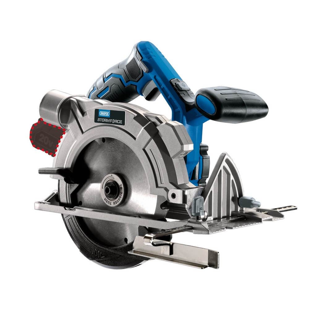 Storm Force 89451 Draper Storm Force® 20V Circular Saw (Sold Bare) each