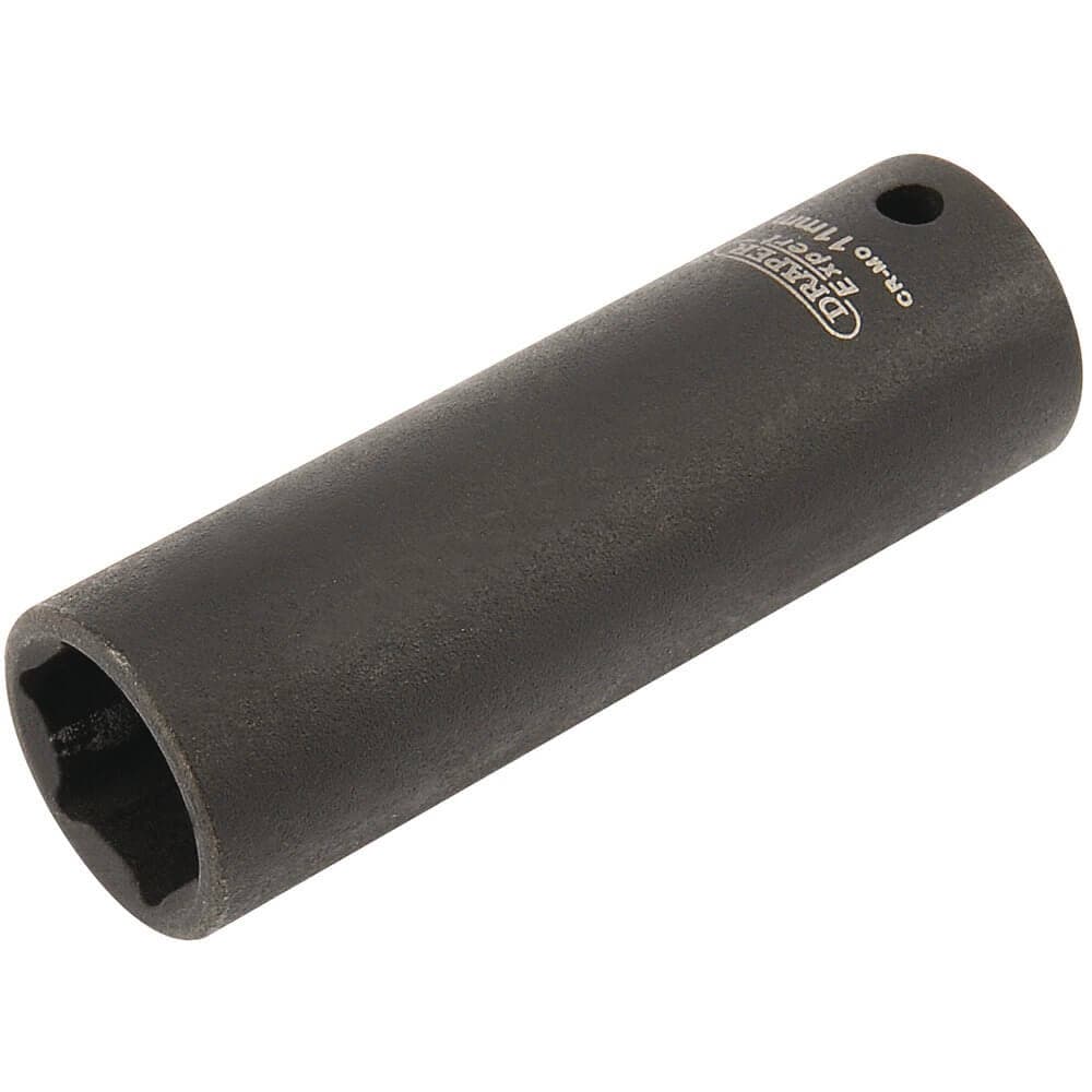 Draper Expert 05189 Expert Hi-Torq® 6 Point Deep Impact Socket 1/4in Sq. Dr. 11Mm each