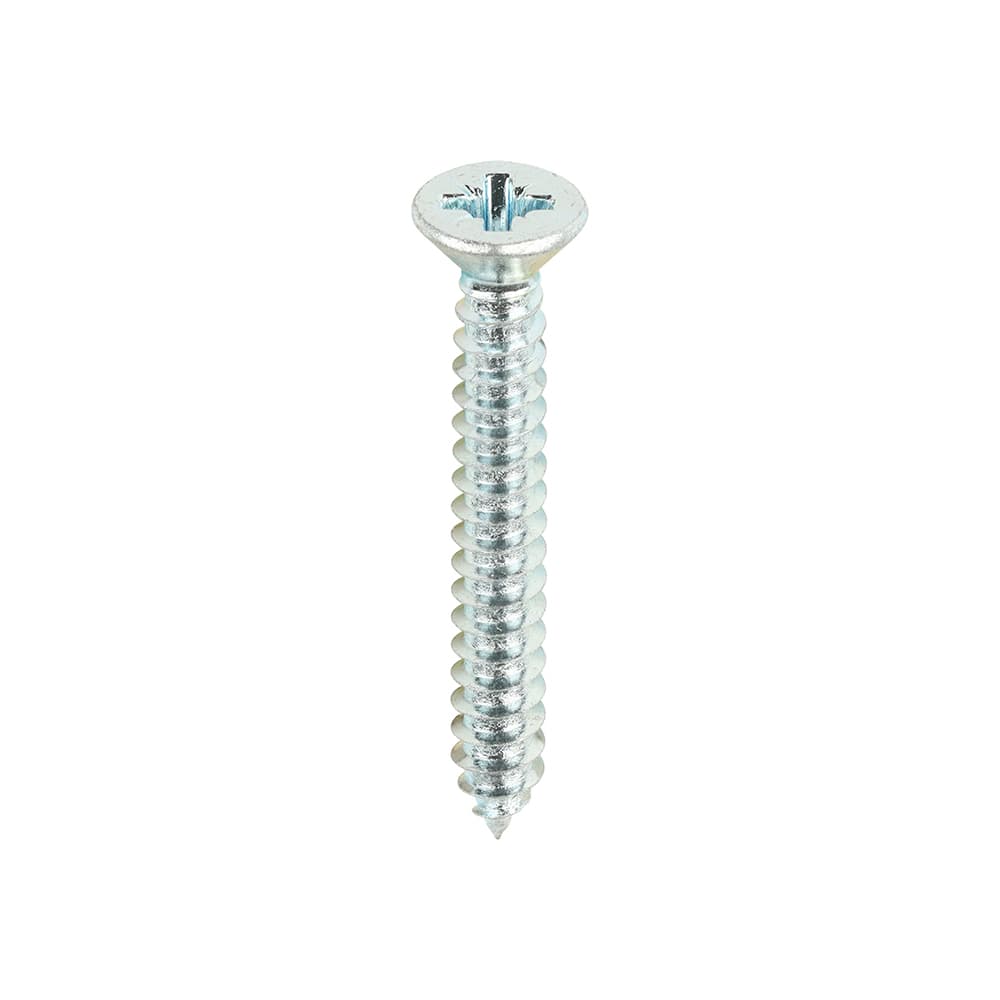 Timco Self-Tapping Screws - Pz - Countersunk - Zinc Box 200 08114CCAZS