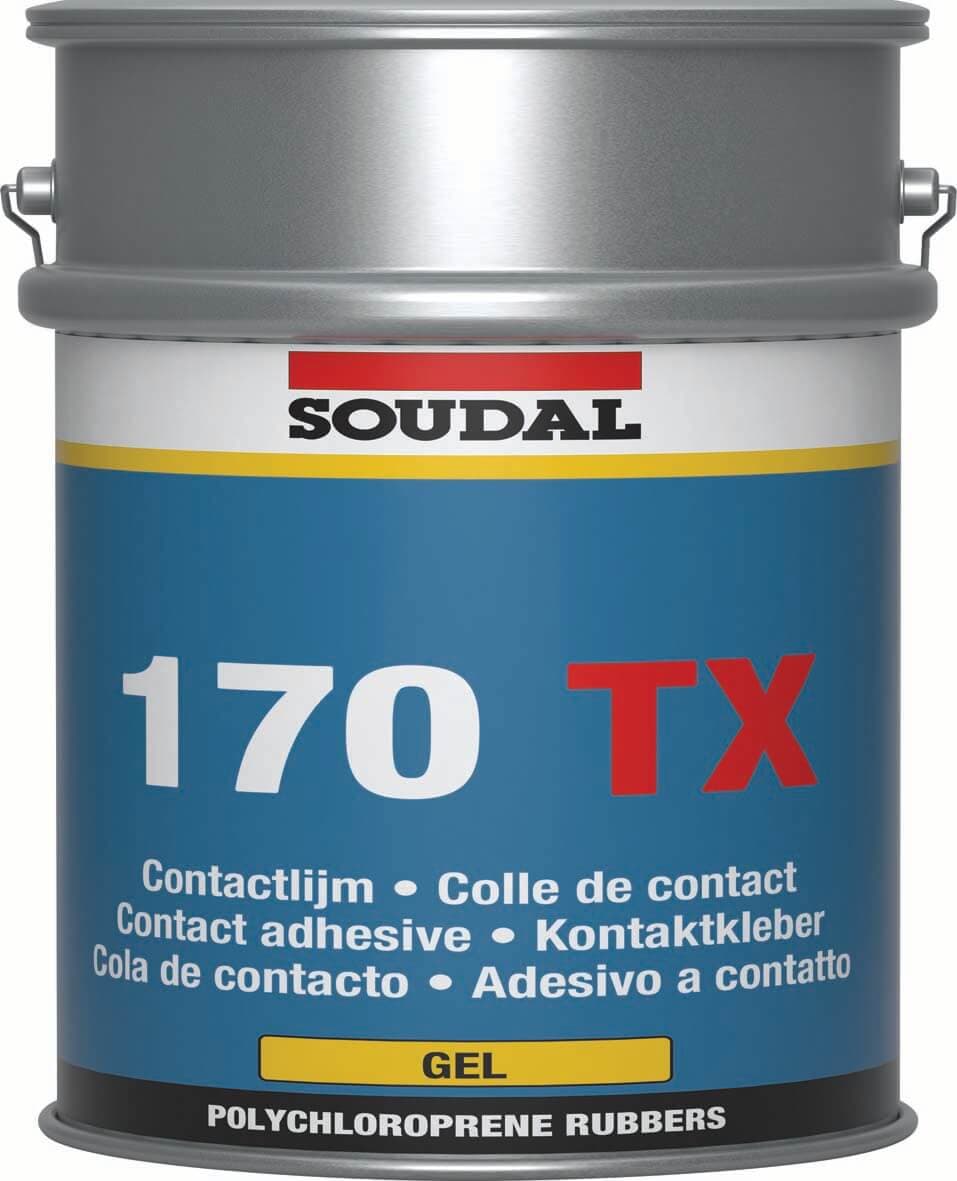 Soudal Contact Adhesive 170 Tx Thixotropic Yellow 5L 125779