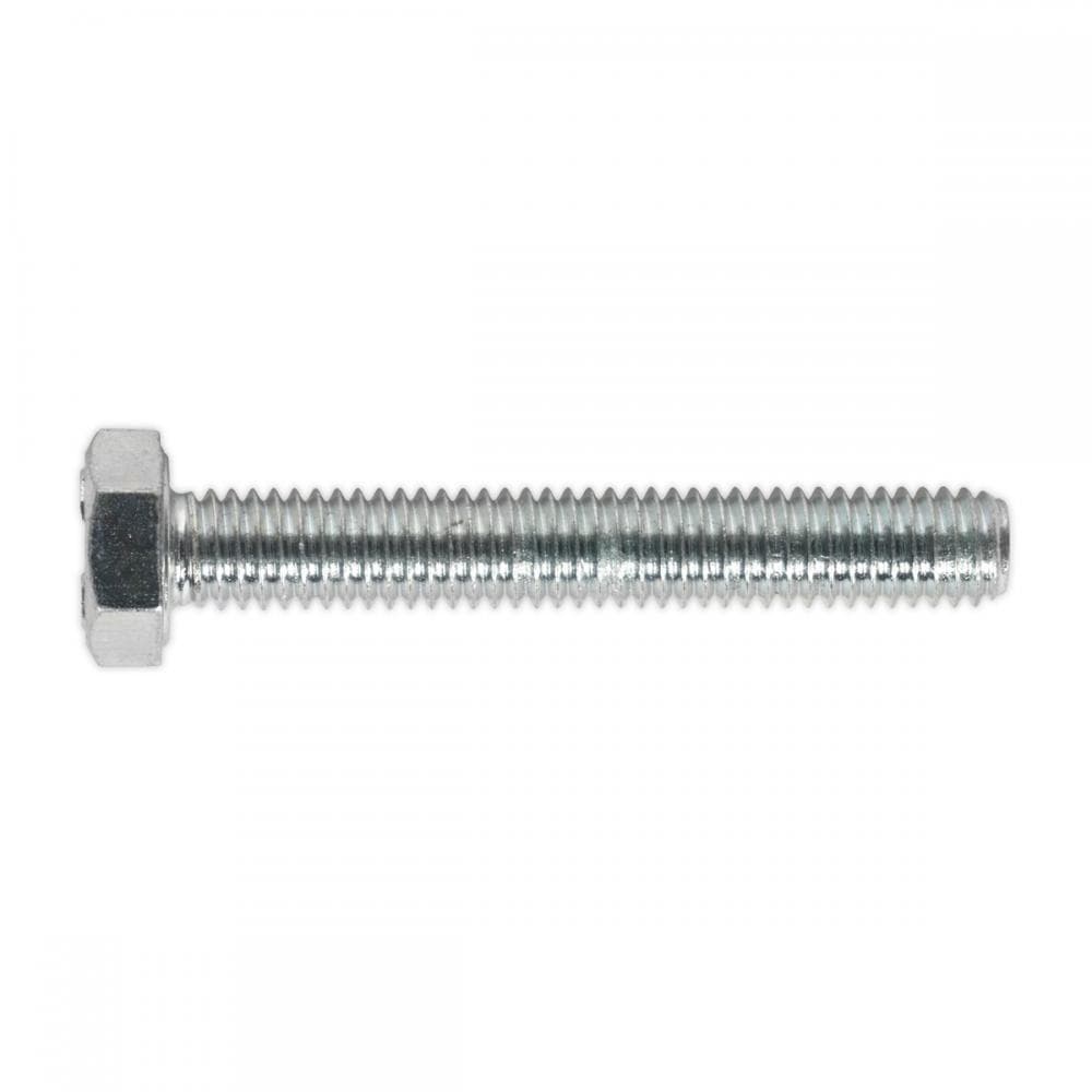 Sealey SS640 Ht Setscrew M6 X 40Mm 8.8 Zinc Pack Of 50
