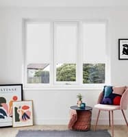 Carnival R/b China White Perfect Fit Roller Blinds Polyester