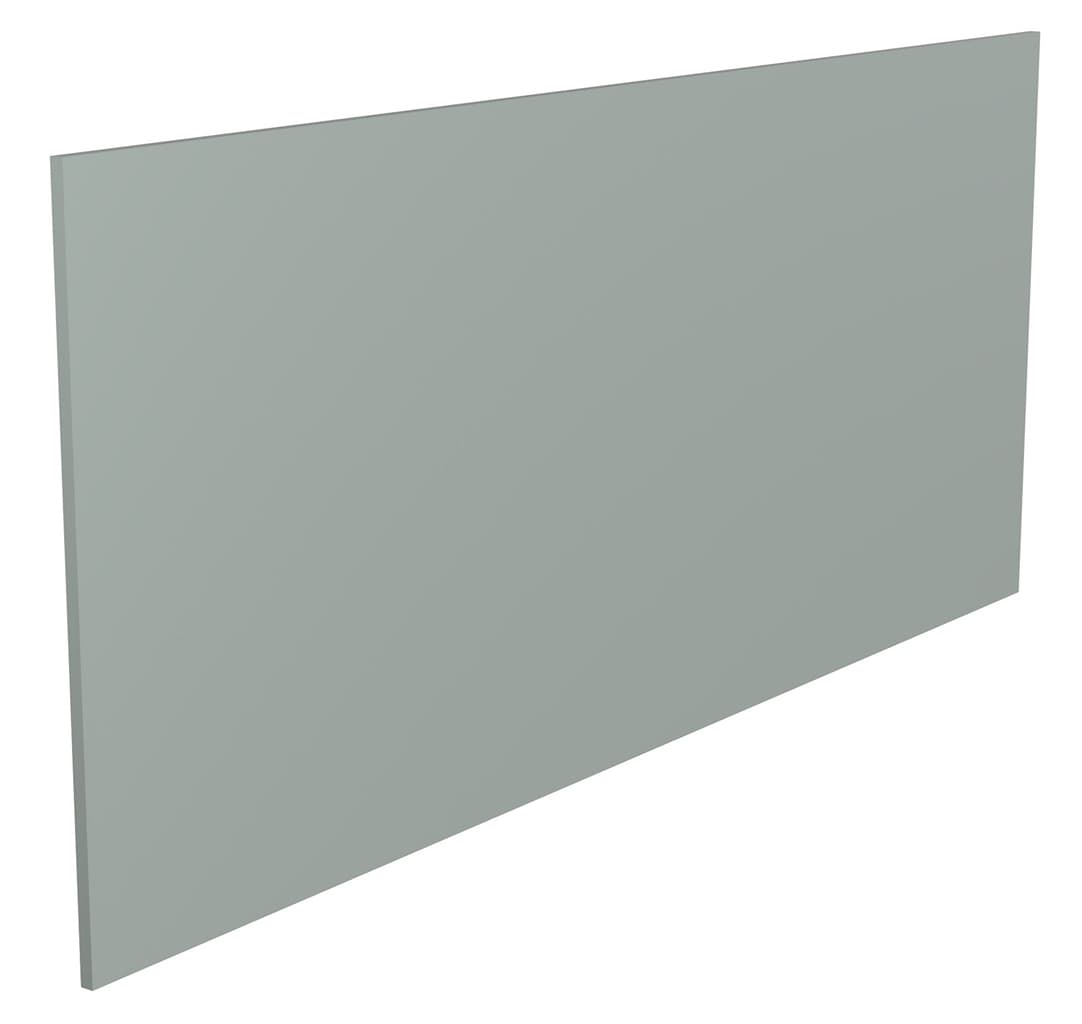 Kitchen Kit Flatpack 900 Breakfast Bar Back Panel Slab Supermatt Agave Green