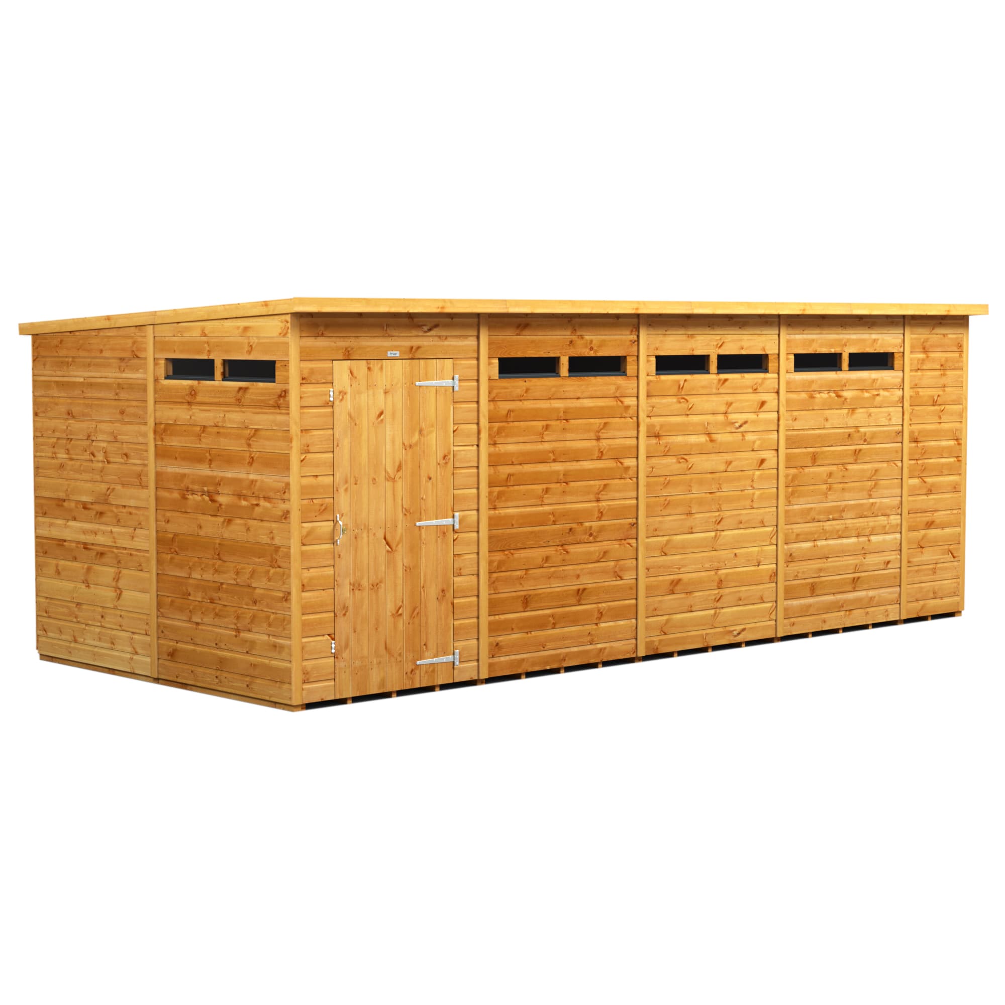 Powersheds 18 x 8 Power Pent Security Shed