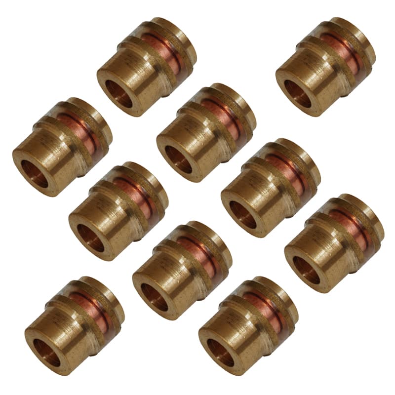 Travis Perkins Compression Internal Reducer DZR 15 x 8mm - Bag of 10