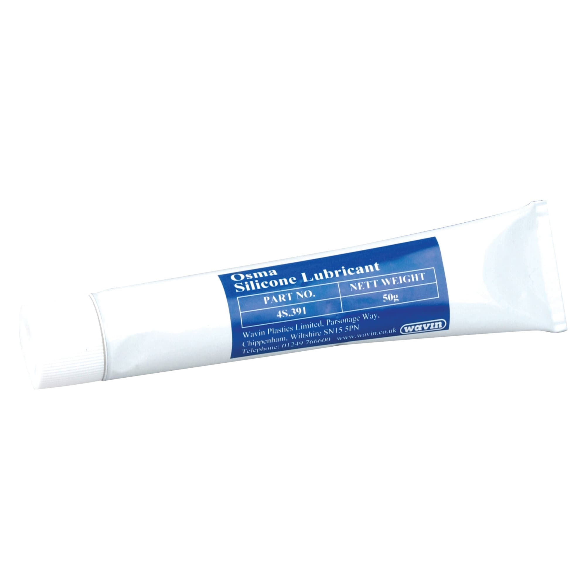 Wavin OsmaSoil silicone lubricant 50g tube