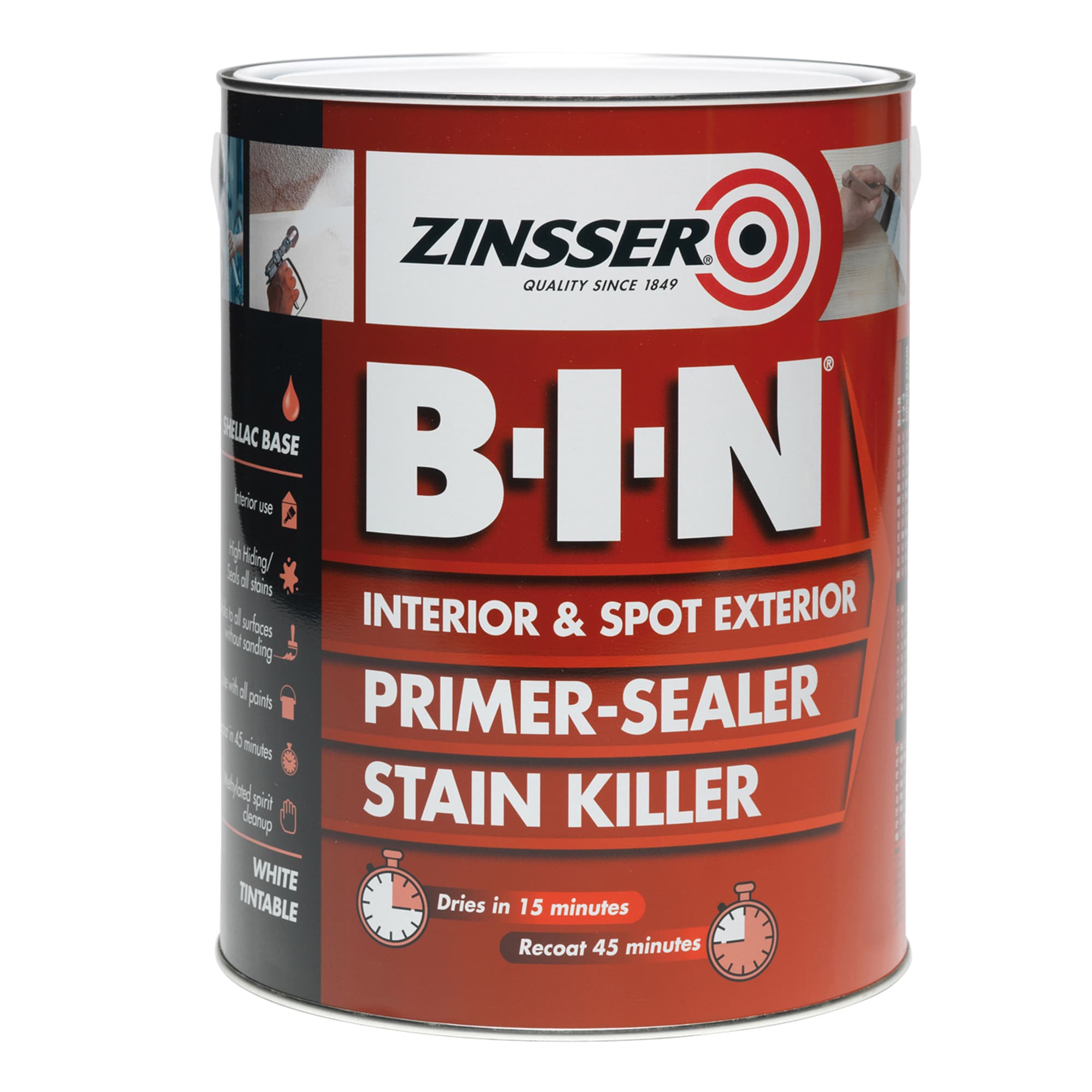 Zinsser B-i-n Primer Sealer 5L