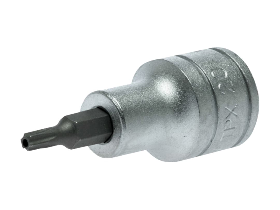 Teng TX Tamper-Proof TORX Socket Bit 1/2in Drive T20 M121220-C