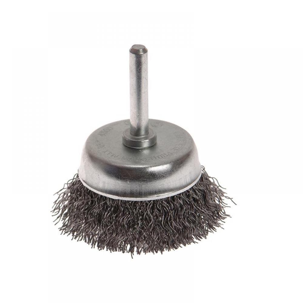 Faithfull 3105006130 Wire Cup Brush 50Mm X 6Mm Shank 0.30Mm Wire