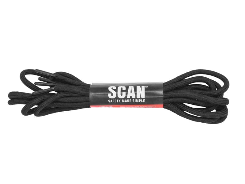 Scan SCALACE20BK 20 Pairs Of Laces - Black Cdu