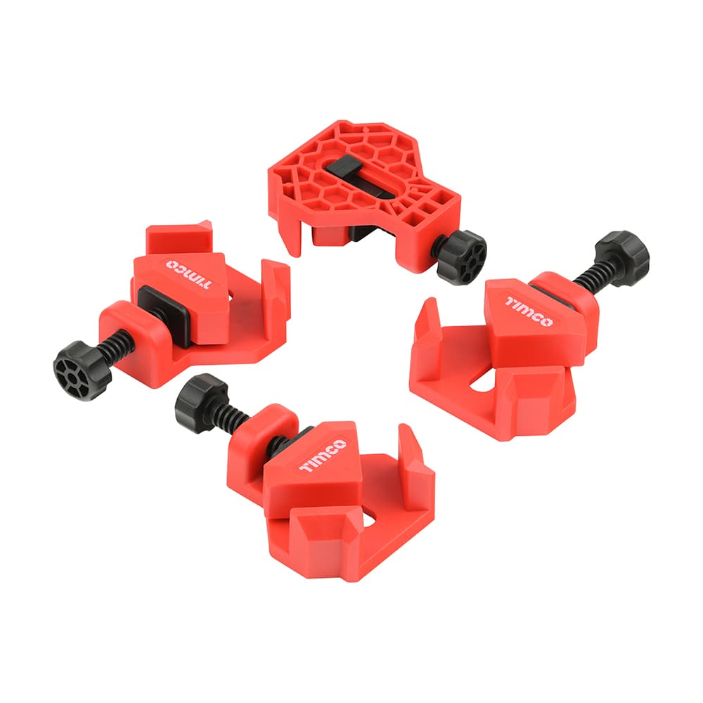 Timco Quick Corner Clamp Set Blister Pack 4 468846