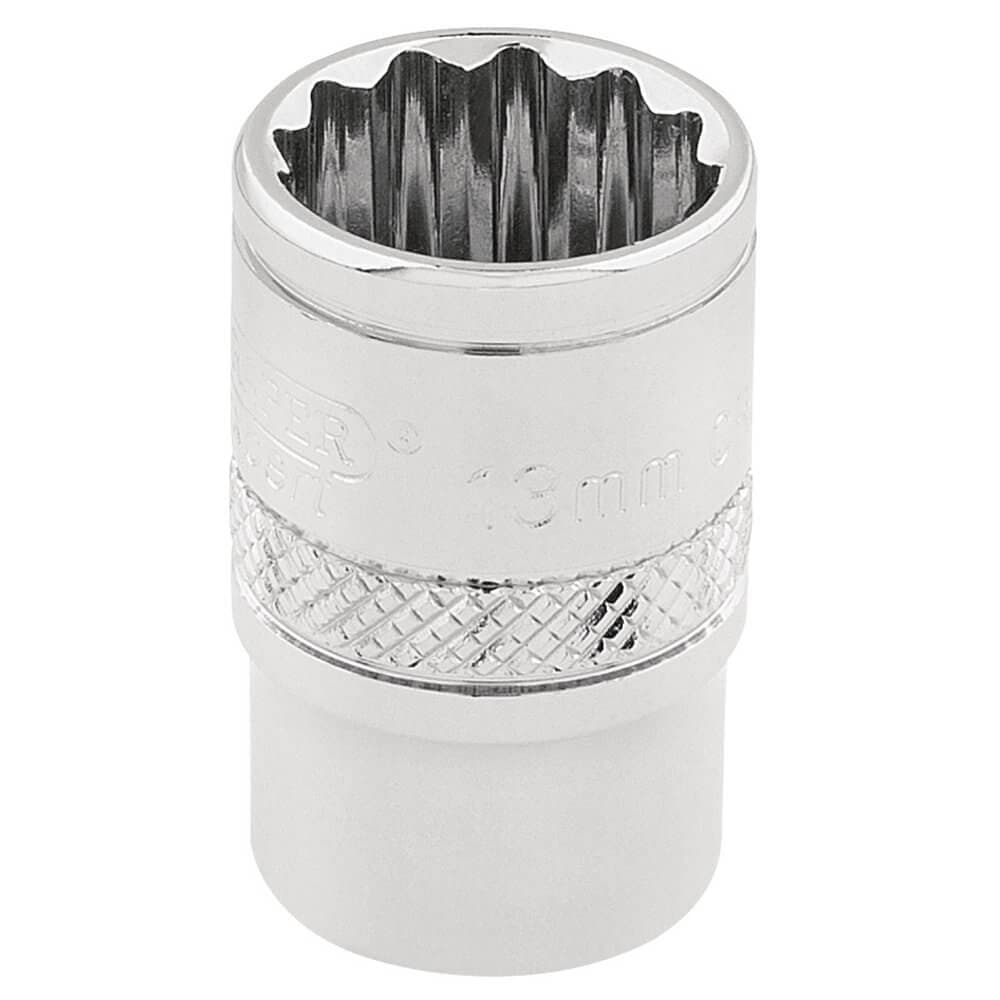 Draper Expert 32776 Hi-Torq® 12 Point Socket 3/8in Sq. Dr. 13Mm each