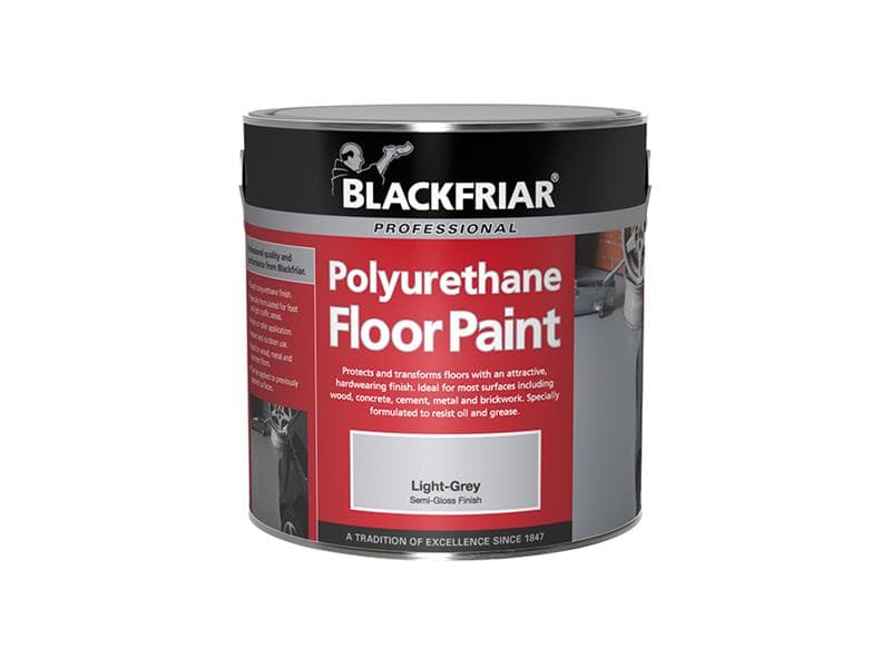 Blackfriar BF2000010C1 Polyurethane Floor Paint Dark Grey 2.5L