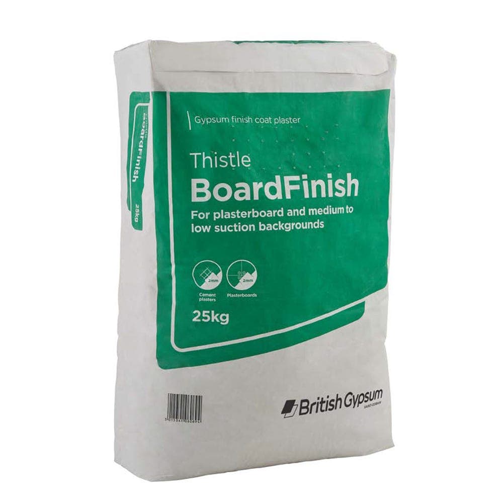 British Gypsum Thistle BoardFinish Plaster - 25kg