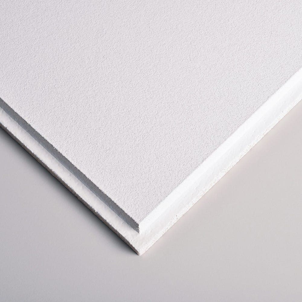 Zentia Armstrong Prestige hA+ Ceiling Tiles Tegular15 90 Edge 600mm x 600mm - Pack of 10 | 3.6m2 - BP7685M4A