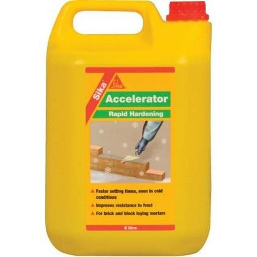 Sika Accelerator Rapid Hardening Admixture - 5L (Box of 4)