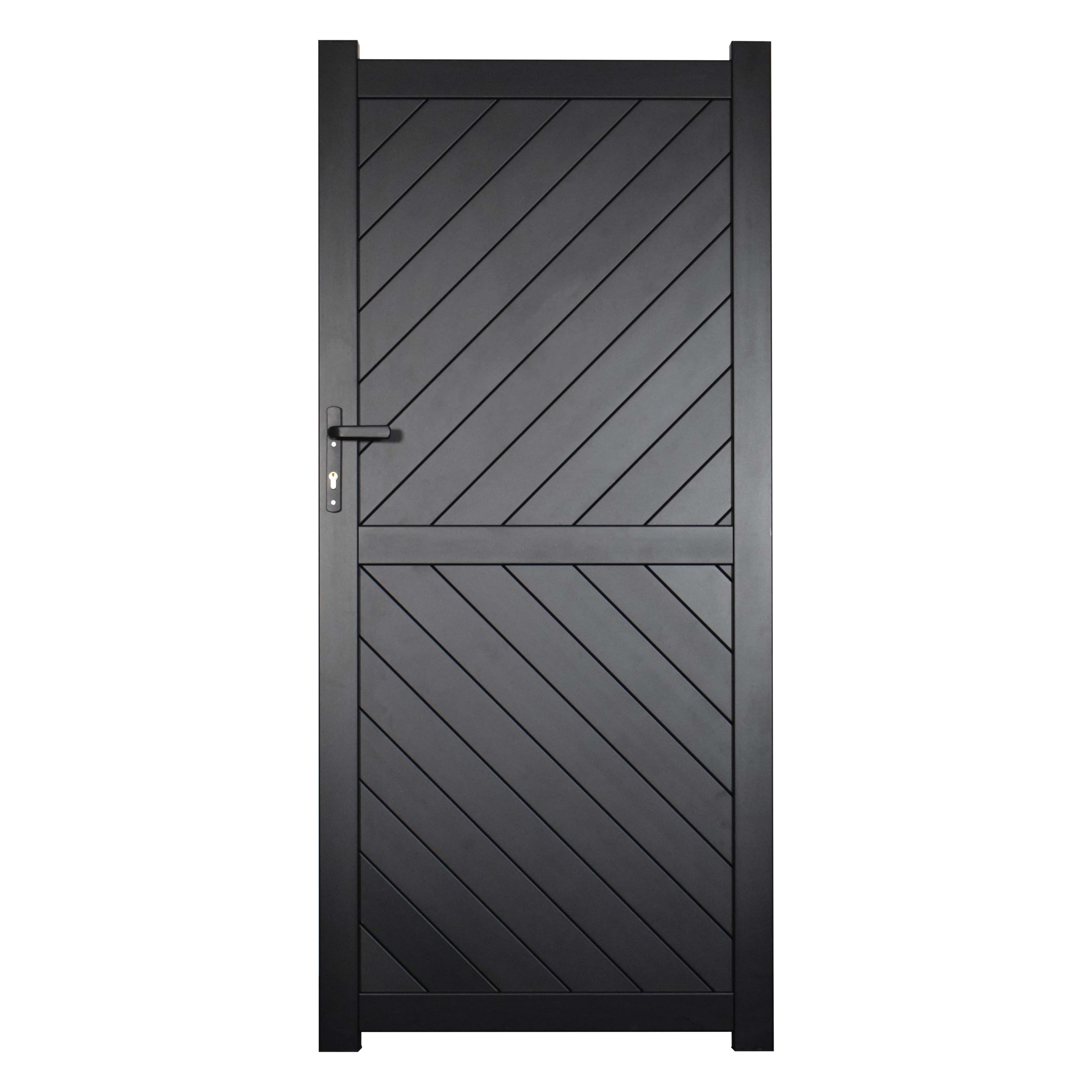 Readymade Gates Canterbury Pedestrian Gate 1m x 2.2m Black
