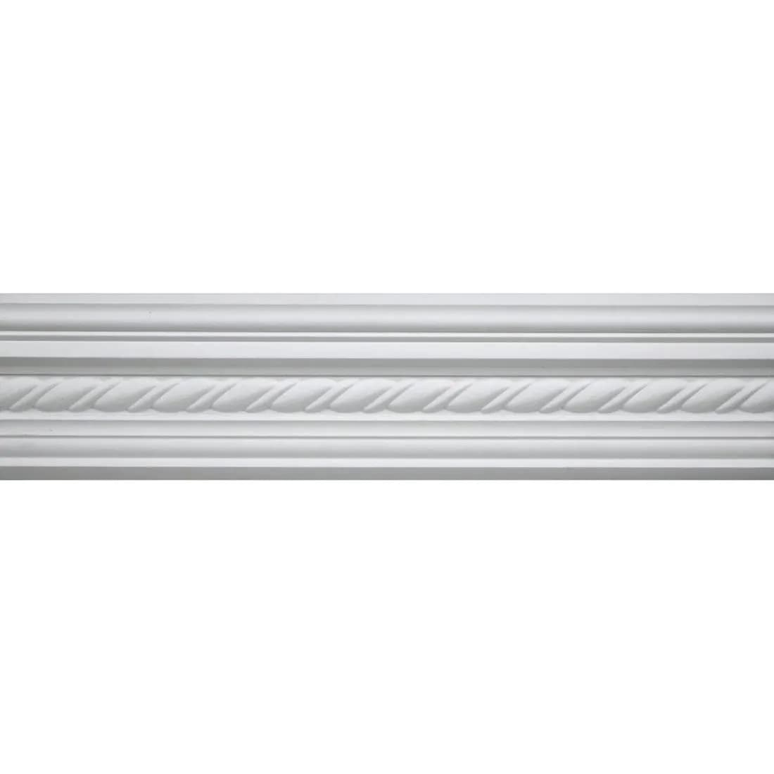 Upvc Rope Cornice Coving White 140Mm X 2.9M