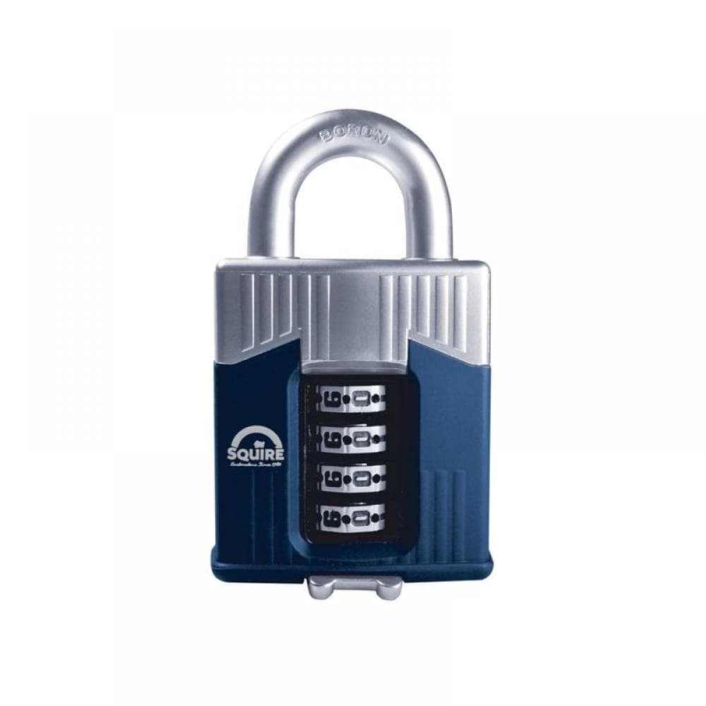 Squire WARRIOR COMBI 55 Warrior High-Security Open Shackle Combination Padlock 55Mm