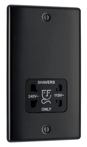 Screwless Flatplate Brushed Steel Unswitched 13A Fused Connection Unit With Cable Outlet FBS55-01
