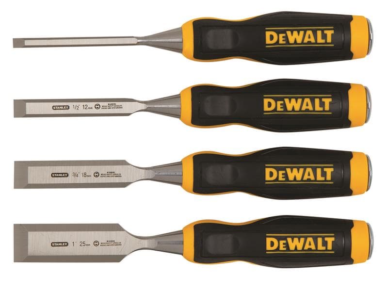 Dewalt Hand Tools DWHT0-16063 Wood Chisel Set 4 Piece