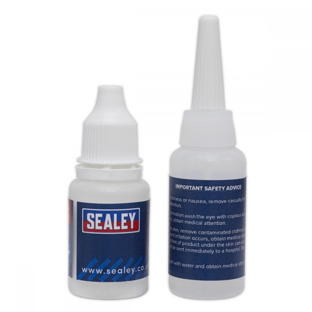 Sealey SCS908 Fast-Fix Filler & Adhesive - Black