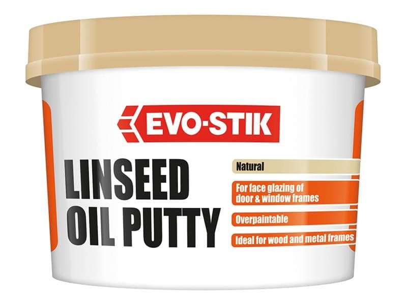 Bostik 30811444 Multi Purpose Linseed Oil Putty Natural 1Kg