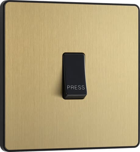 Nexus Metal Brushed Steel Single Master Telephone Socket NBSBTM1-01