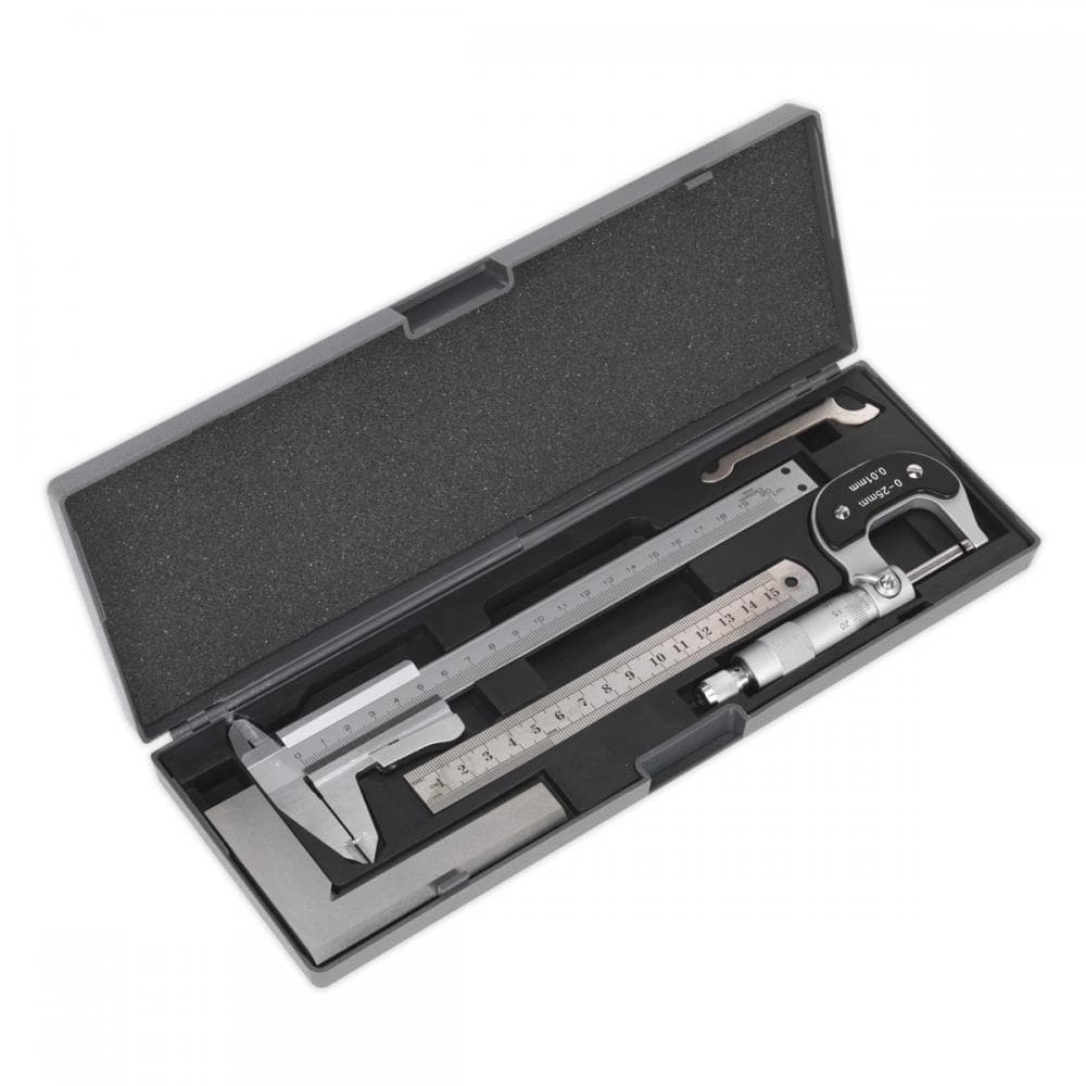 Sealey AK91SET Measuring Tool Set 4Pc