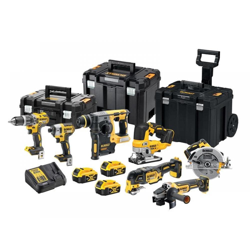 Dewalt DCK755P3T-GB Dck755P3T Xr Brushless 7 Piece Kit 18V 3 X 5.0Ah Li-Ion