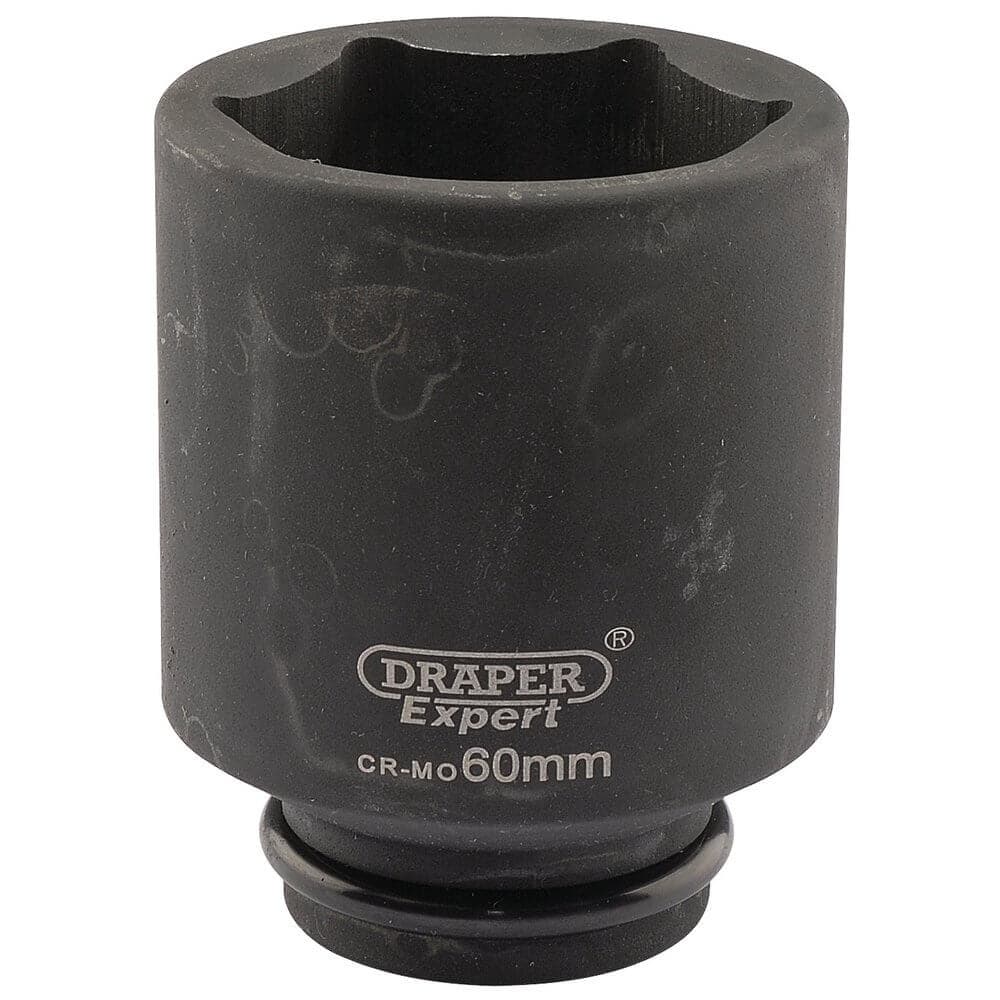 Draper Expert 05088 Expert Hi-Torq® 6 Point Deep Impact Socket 3/4in Sq. Dr. 60Mm each
