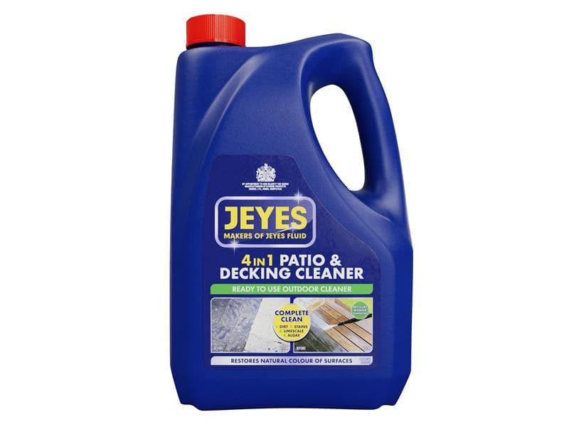 Jeyes 4-In-1 Patio & Decking Cleaner 4 Litre 11546