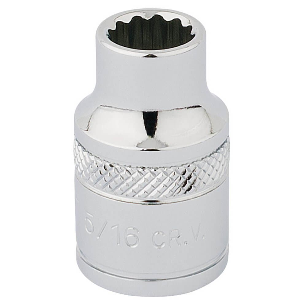 Draper Expert 49016 Hi-Torq® 12 Point Socket 3/8in Sq. Dr. 5/16in each