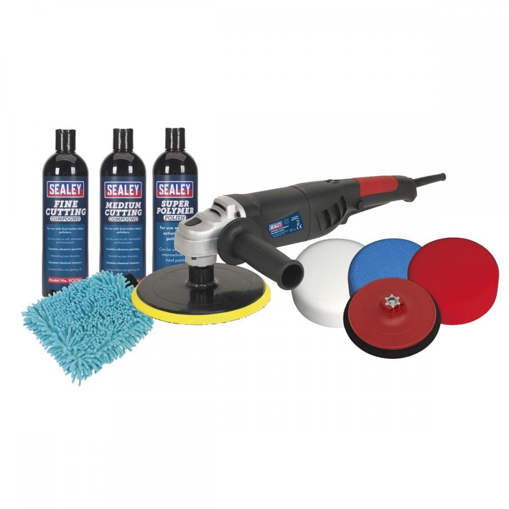 Sealey CPK05 Ø180Mm Pro Polishing & Compounding Kit 1100W/230V