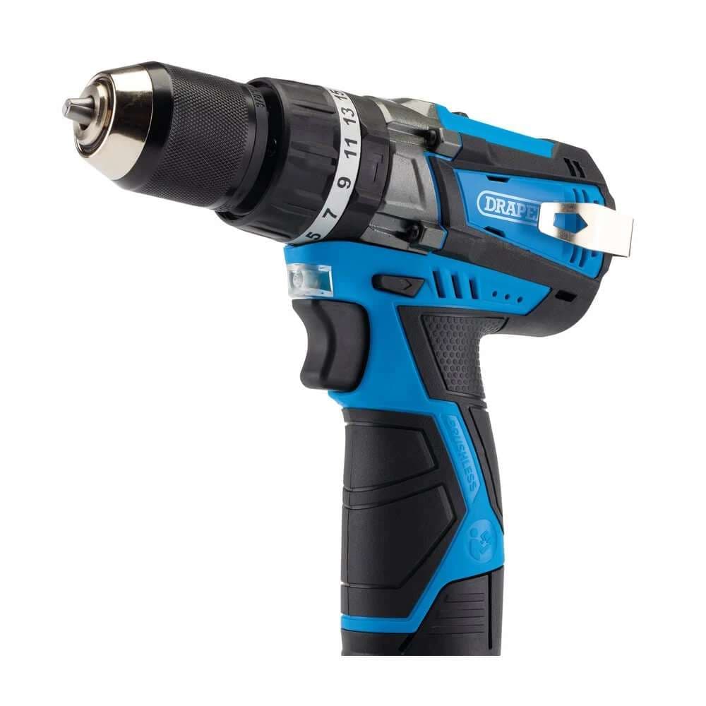 Draper 12V Brushless Combi Drill (Sold Bare) each 1 03862