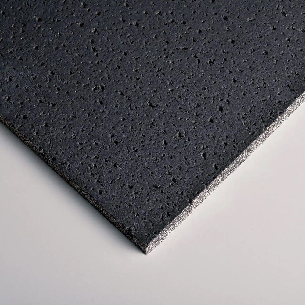 Zentia Armstrong Fission FT Ceiling Tiles Board Edge Black 600mm x 600mm - Pack of 16 | 5.76m2 - BP9121M3BBKA