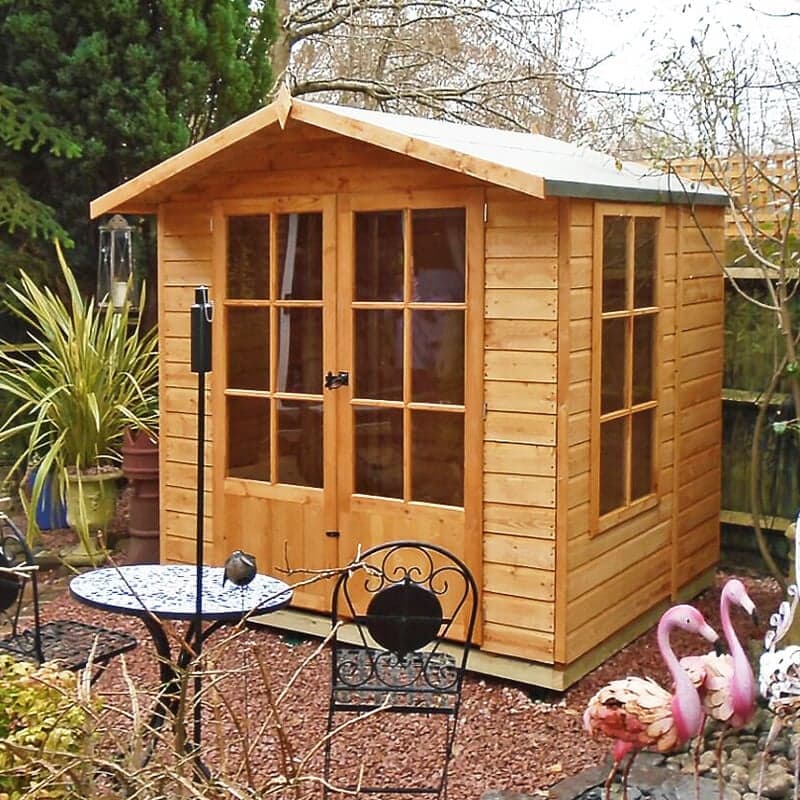 6'6 x 6'9 Shire Buckingham Garden Summerhouse