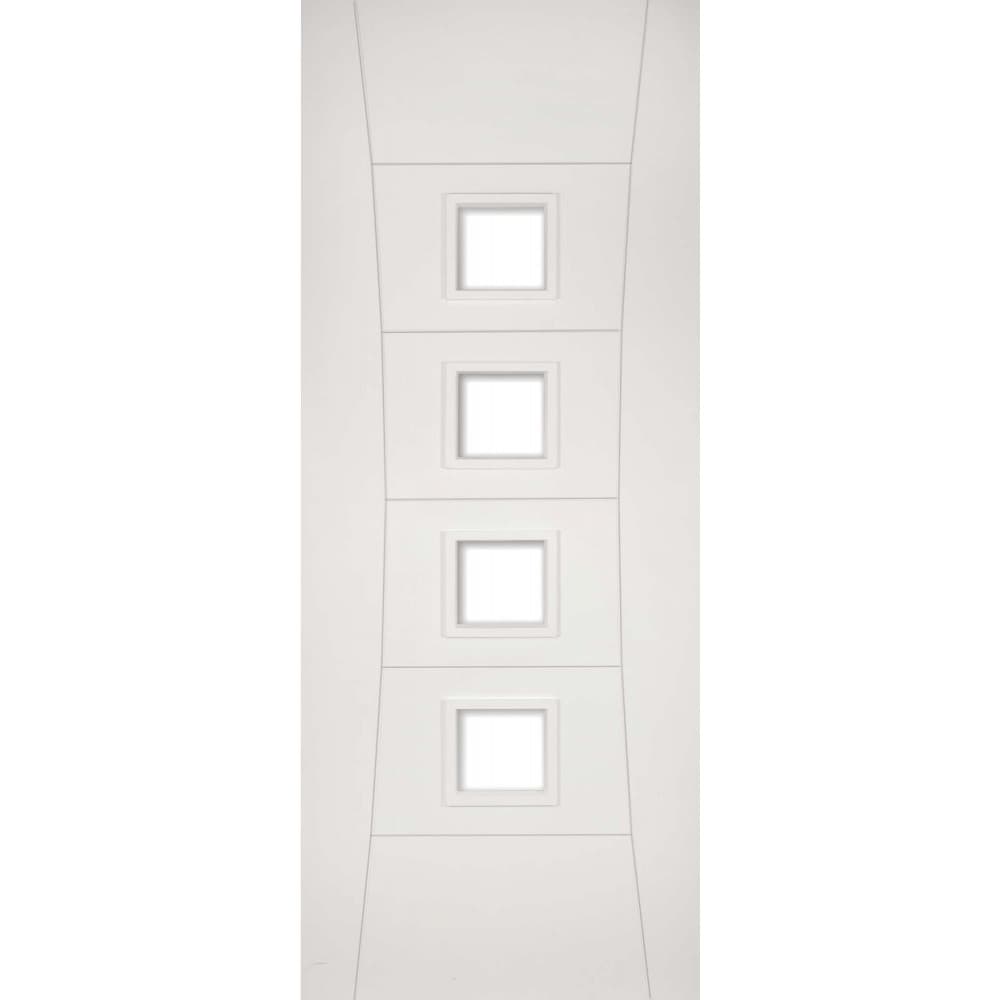 Deanta Pamplona White Primed Glazed 1981mm x 838mm x 35mm