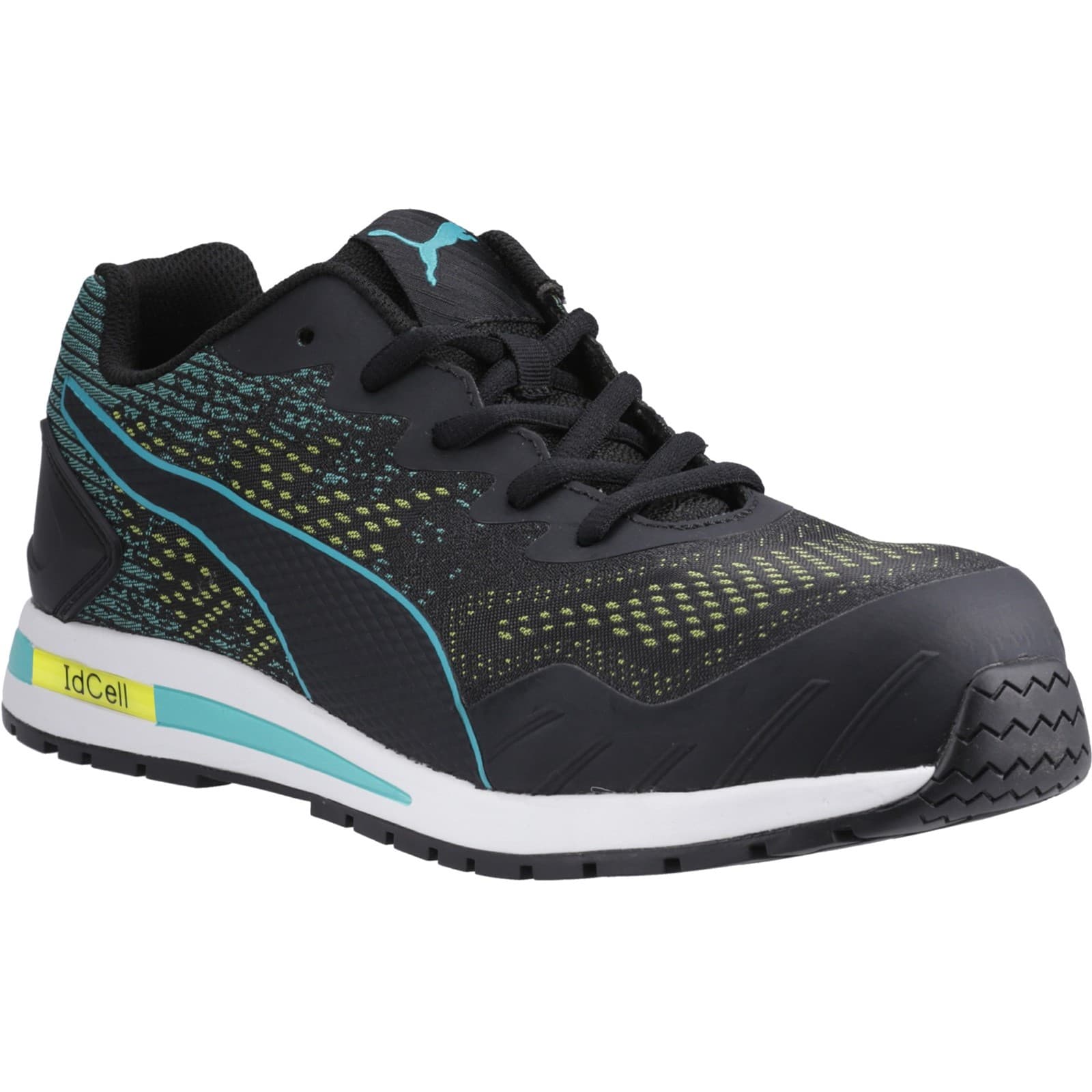 Puma Safety Vivid Green Heart Low Trainer Size 9 41274-77283-09