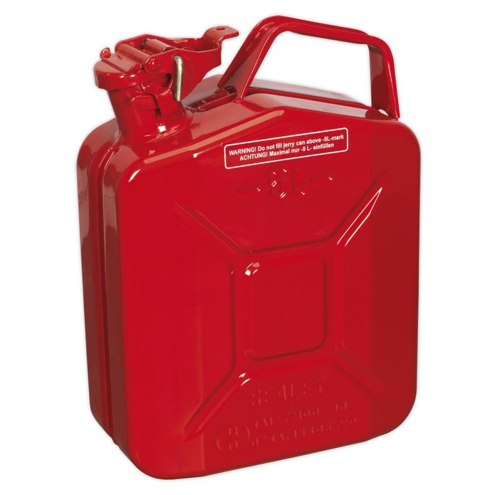 Sealey JC5MR Jerry Can 5L - Red