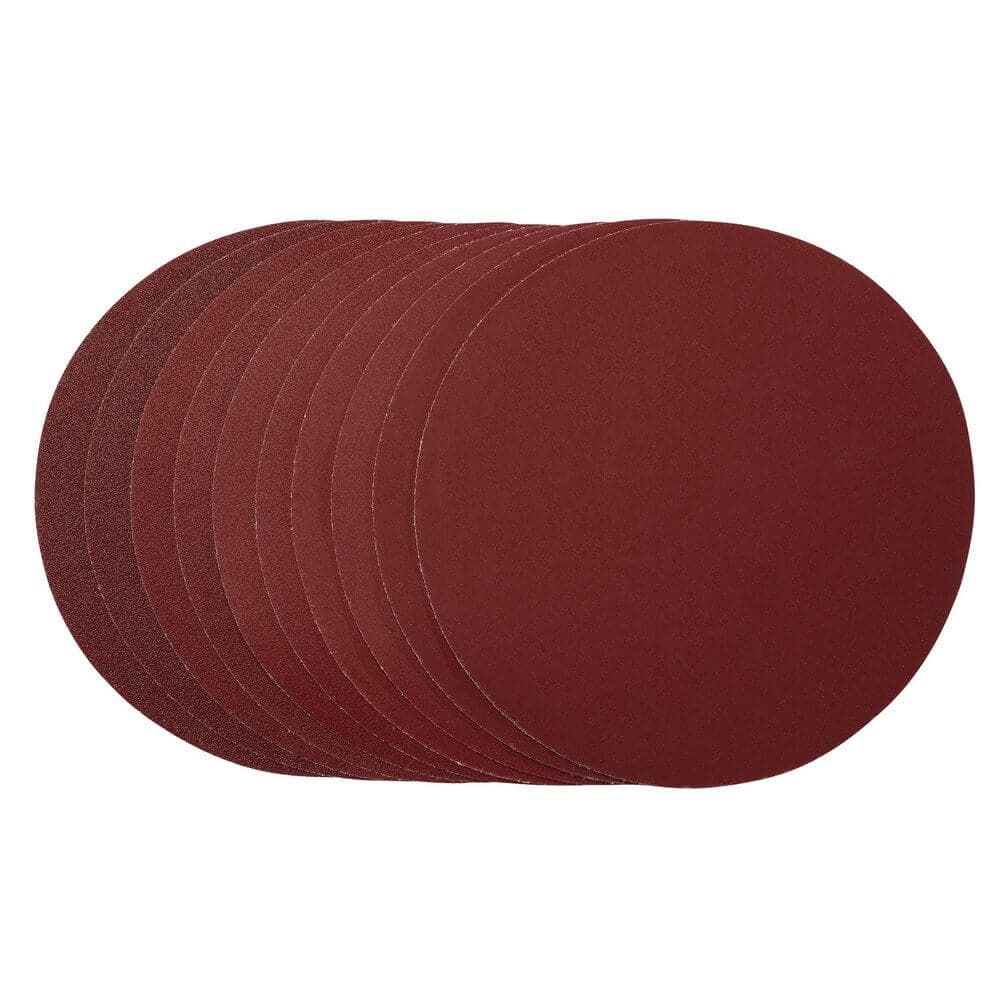 Draper 58110 Sanding Discs 180Mm Hook & Loop Assorted Grit (Pack Of 10) each 10