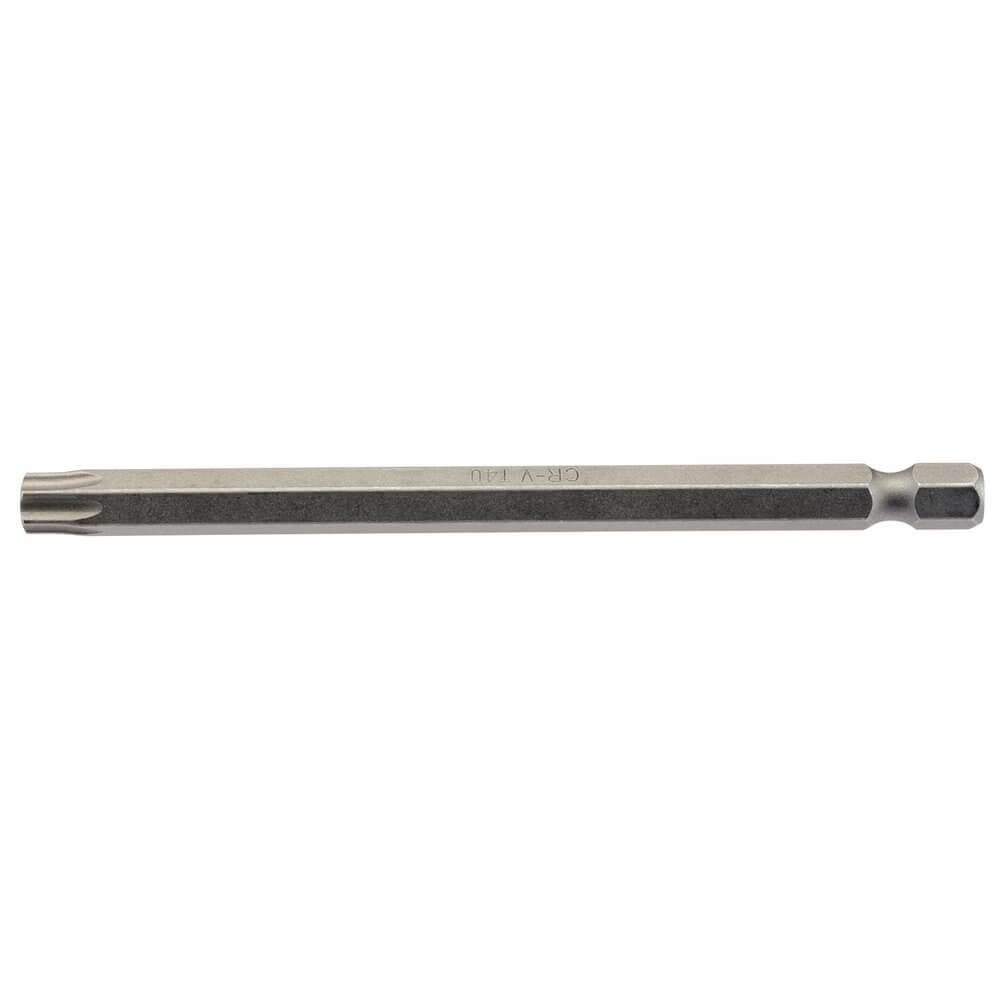 Draper 67014 Tx-Star® Insert Bit 1/4in Hex 100Mm Long T40 (Pack Of 1) each