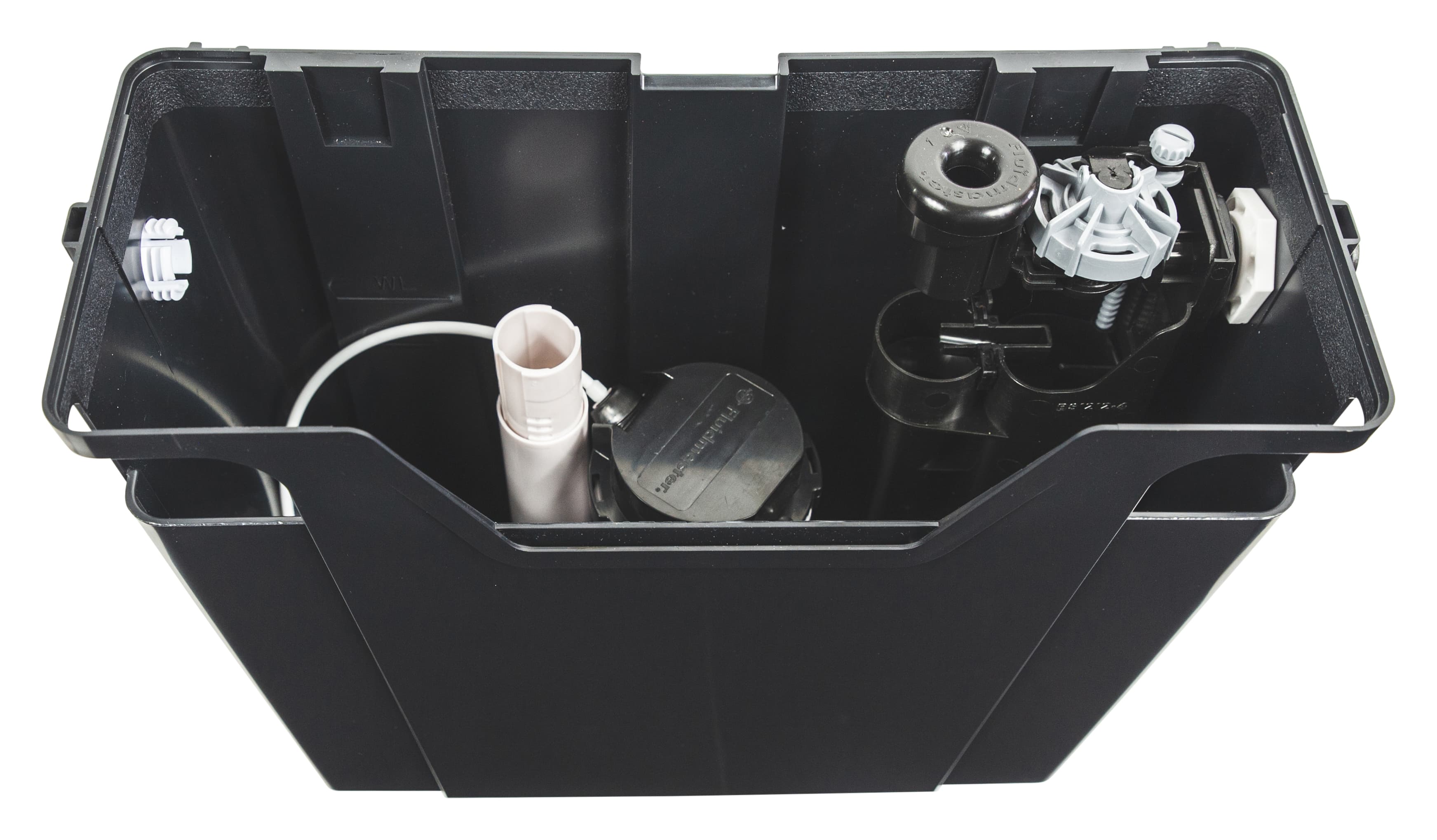 Fluidmaster Concealed Compact Pneumatic Cistern With Airgap Compliant Dual Flush Side Entry Plastic Shank Fill Valve FMCONCIS08