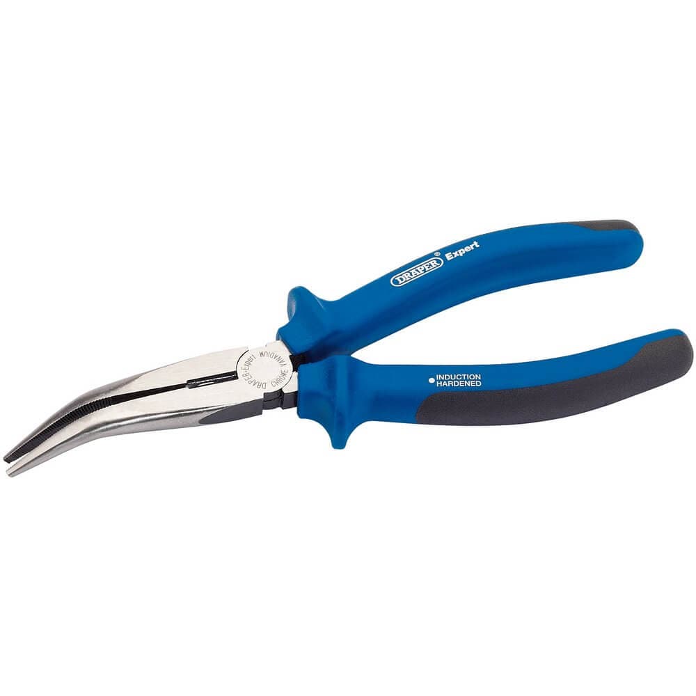 Draper Expert 68889 Heavy Duty Soft Grip Bent Nose Pliers 200Mm each