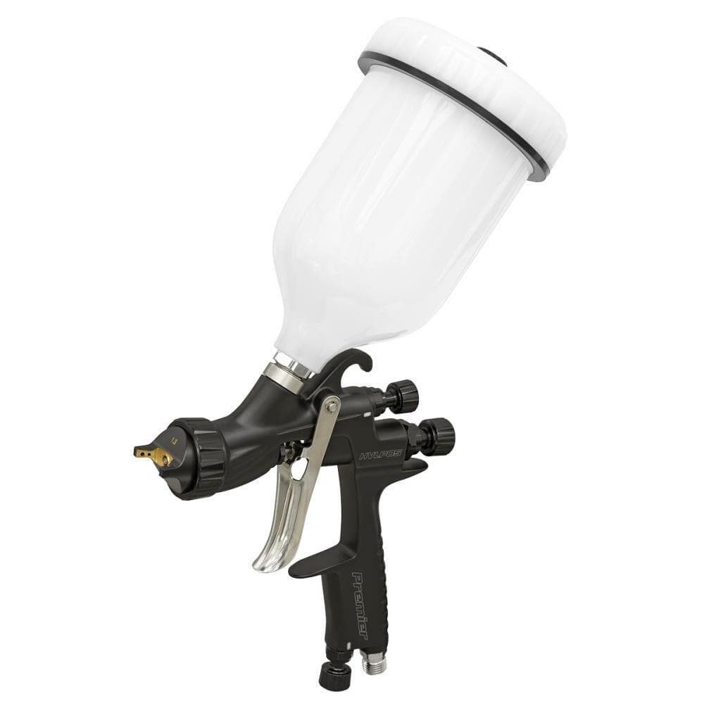 Sealey HVLP05 Hvlp Gravity Feed Spray Gun 1.3Mm Set-Up