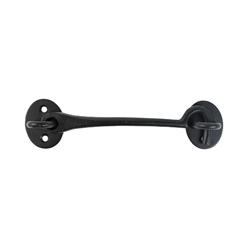 Timco 523326 Cabin Hooks - Black 12in Plain Bag 1