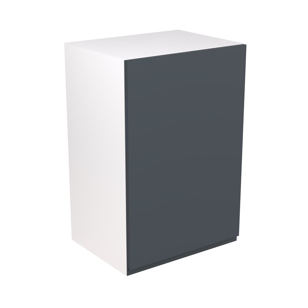 Flatpack 900 Boiler Housing Wall Kitchen Cabinet J-Pull Shaker Ultra Matt Indigo Blue
