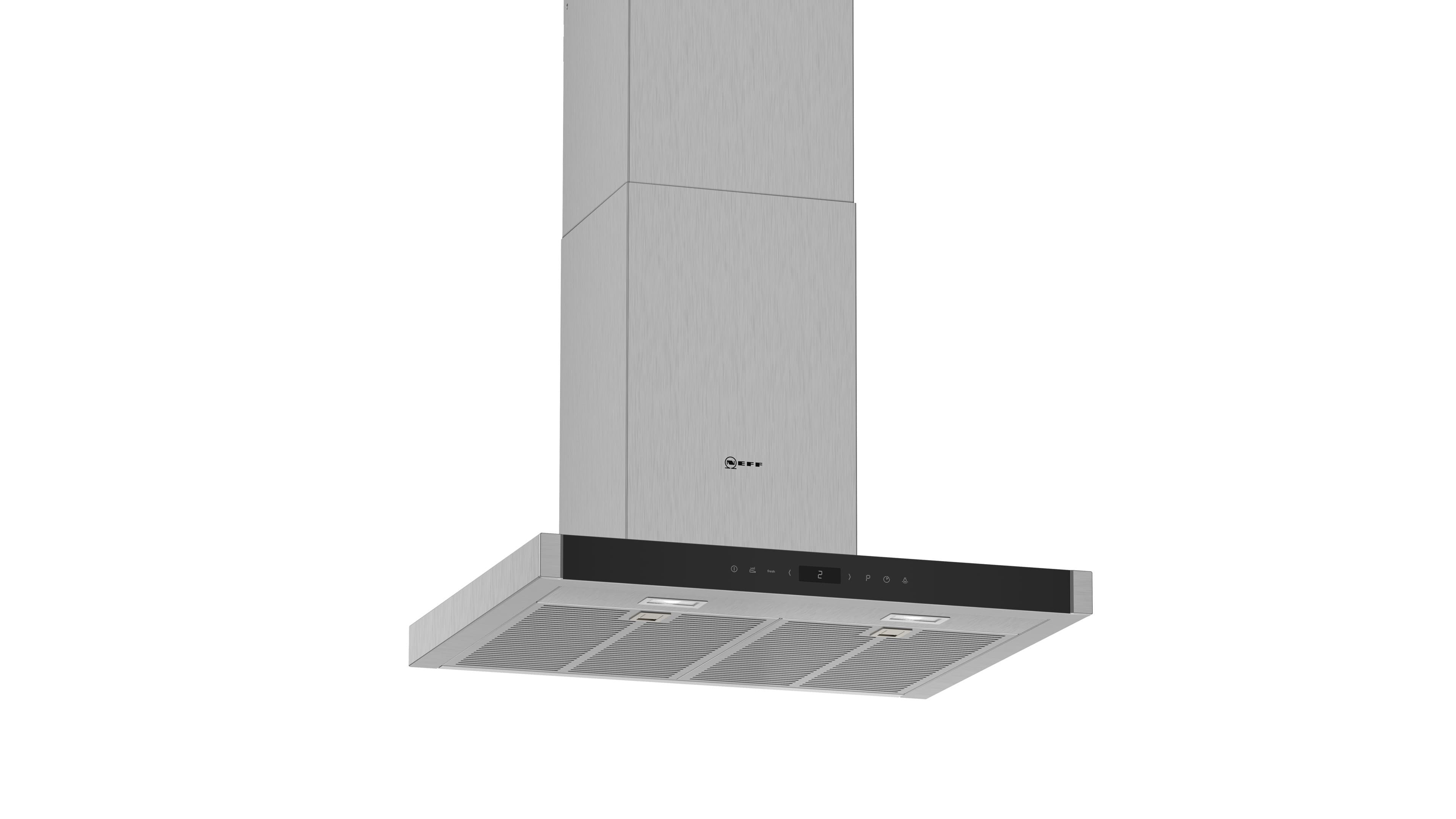 NEFF N70 90cm Box Chimney Hood With Efficientdrive Stainless Steel - D95BMP5N0B