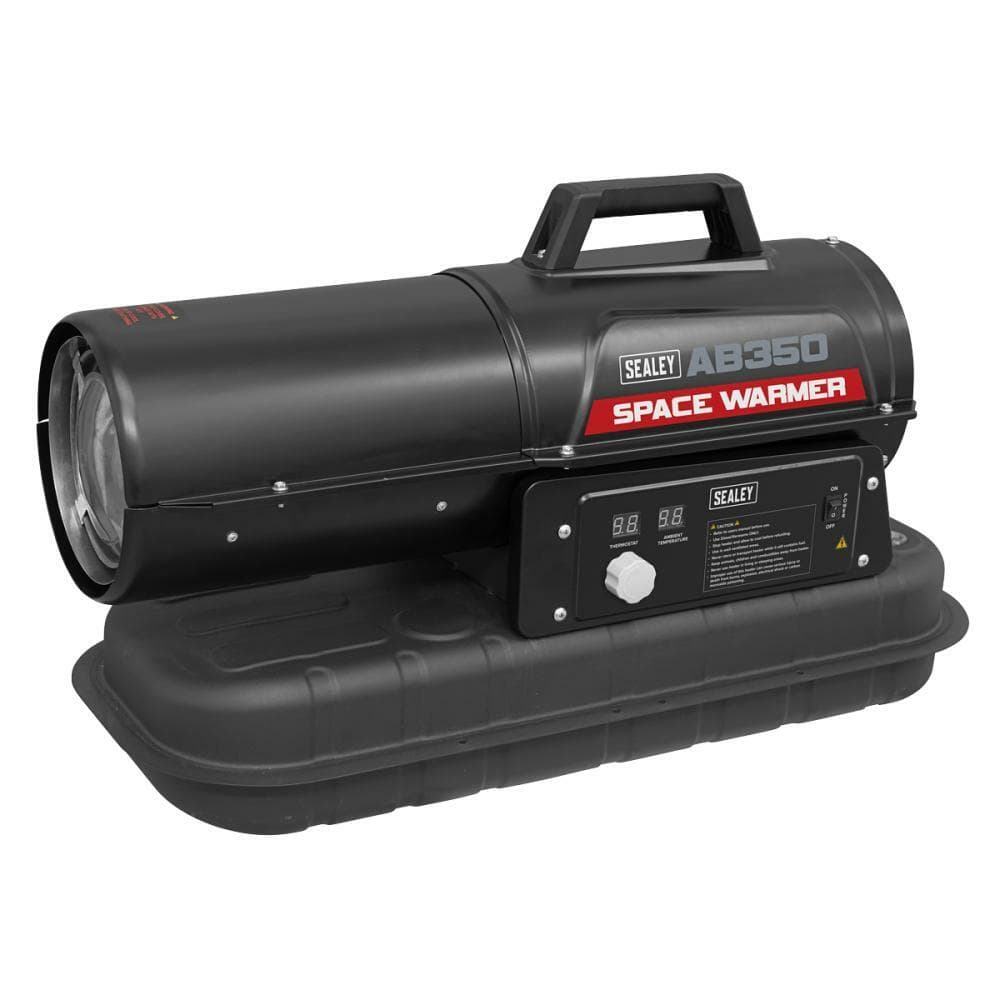 Sealey AB350 Space Warmer® Kerosene/Diesel Heater 35 000Btu/Hr Without Wheels