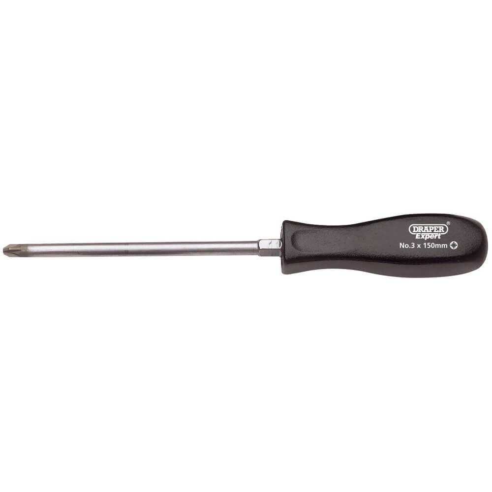 Draper Expert 19538 Pz Type Mechanicfts Screwdriver No.3 X 150Mm each